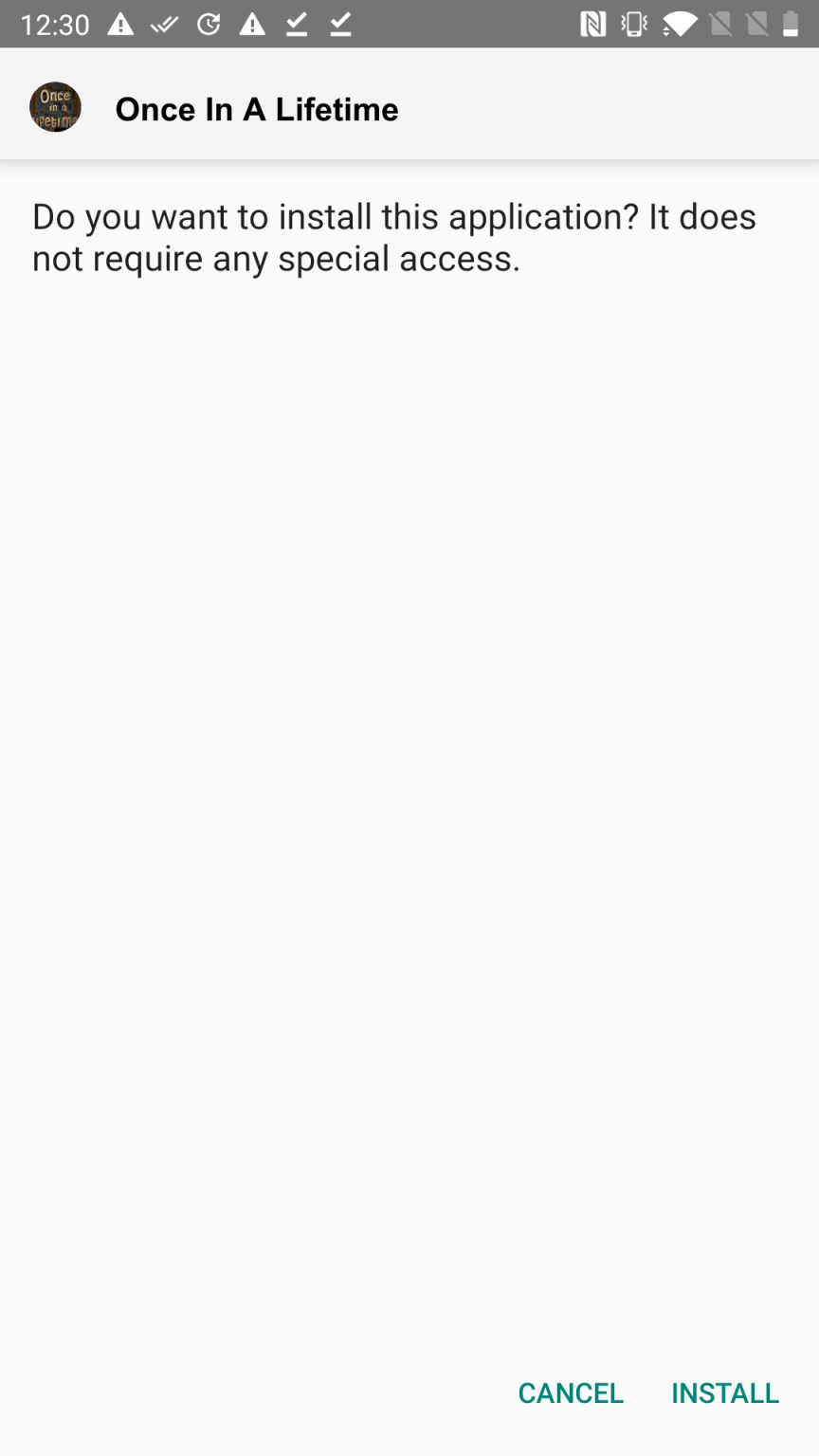 Download Once In A Lifetime Apk 1 0 (Working)