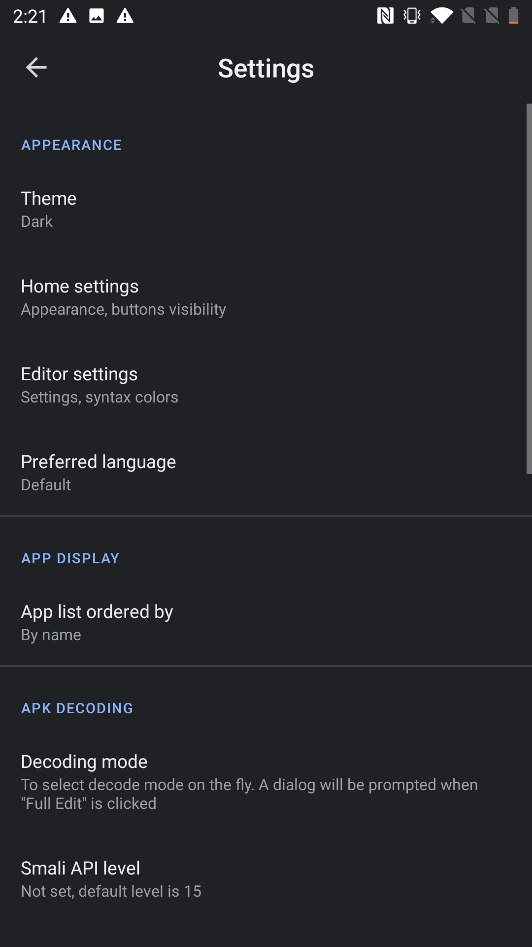 Apk Editor Pro screenshot