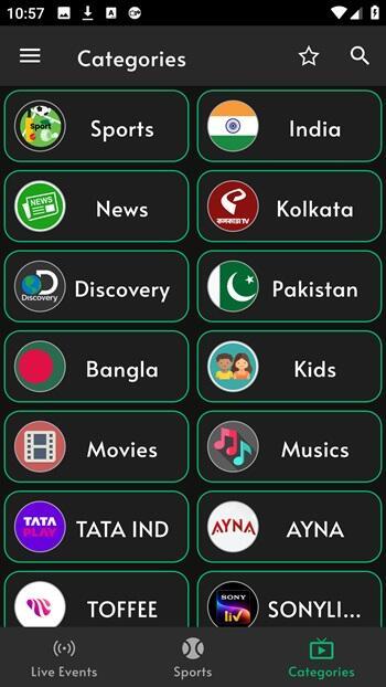 Cricfy TV screenshot