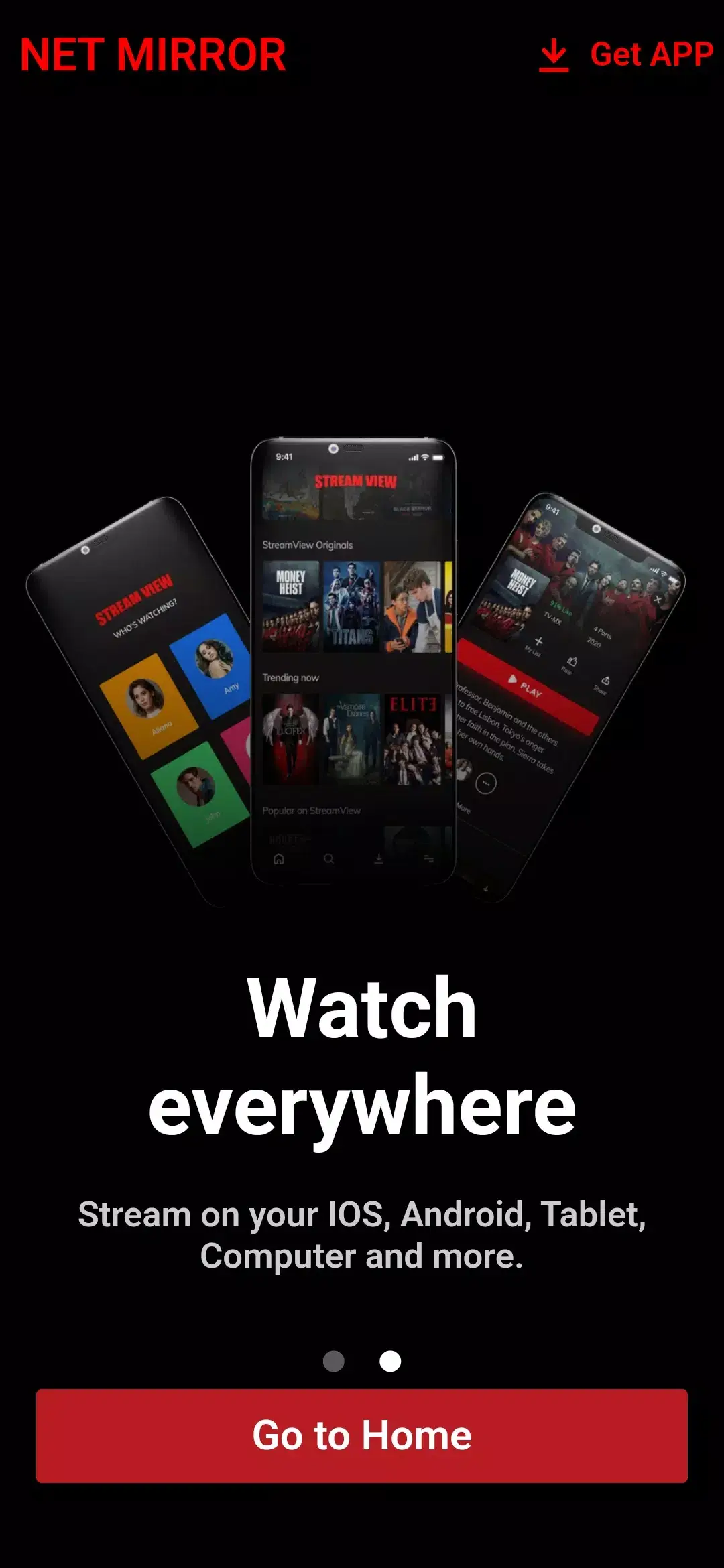 Netflix Mirror screenshot