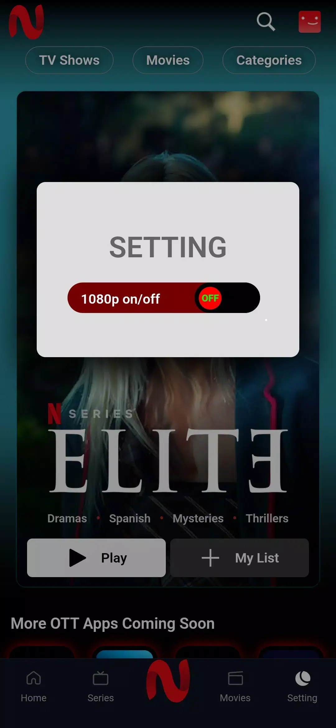 Netflix Mirror screenshot