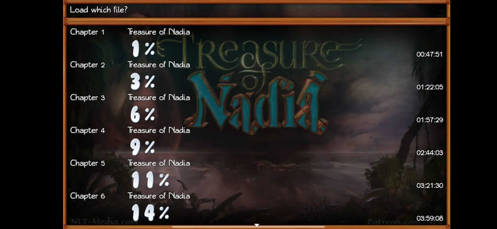 Treasure of Nadia screenshot