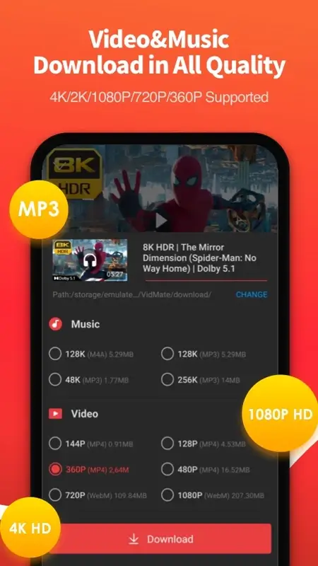 VidMate screenshot