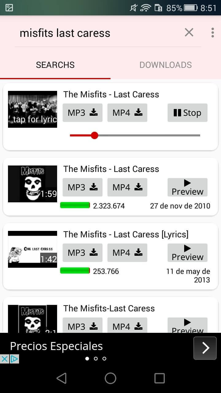 YT3 Music Downloader screenshot