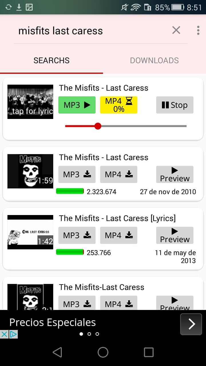 YT3 Music Downloader screenshot