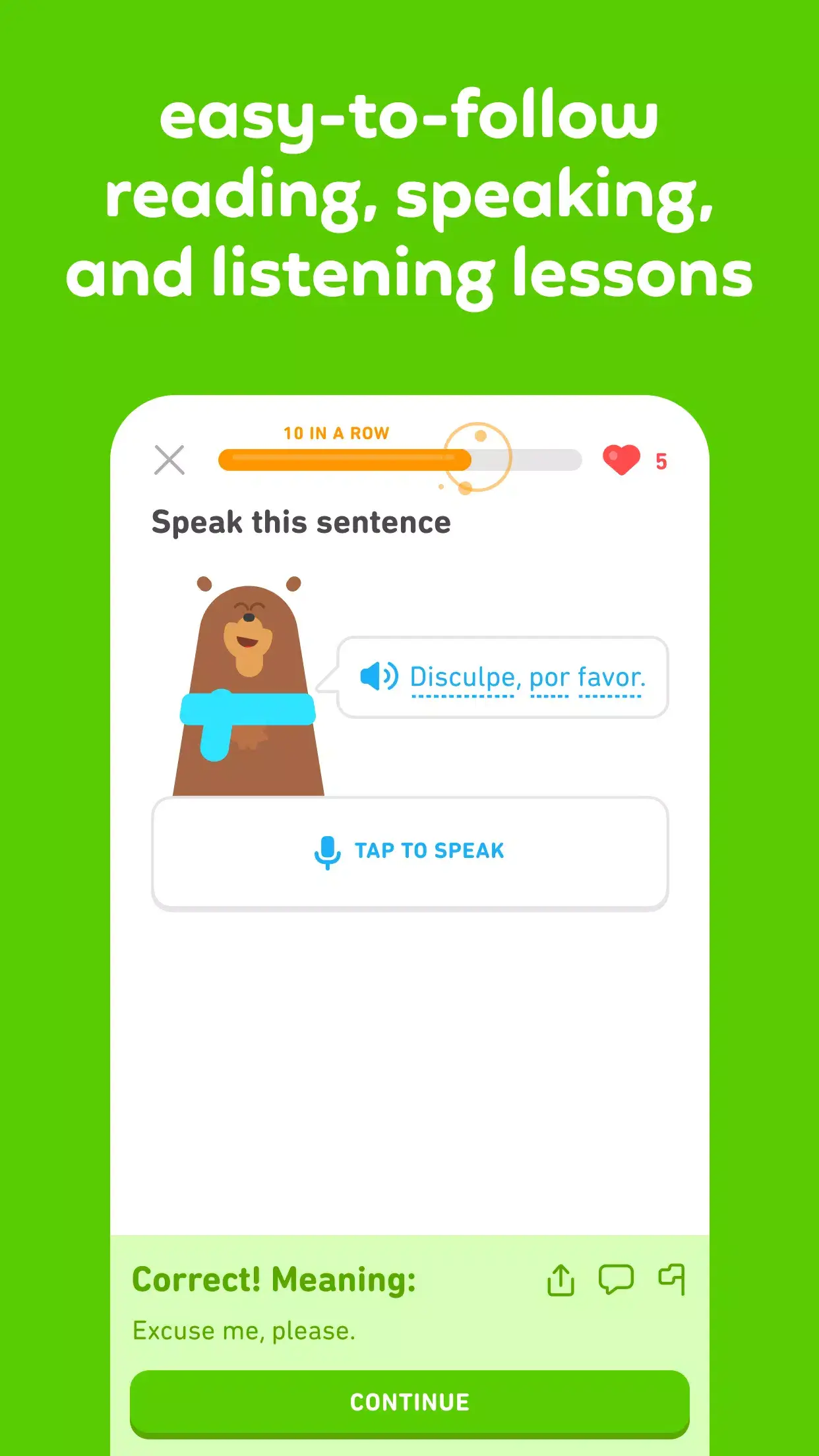 Duolingo screenshot