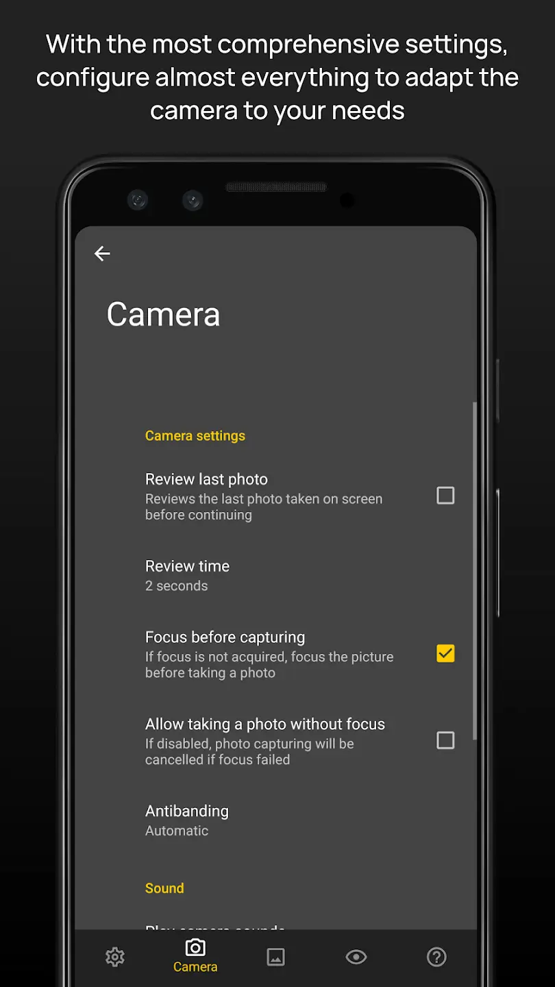 Camera FV-5 Pro screenshot