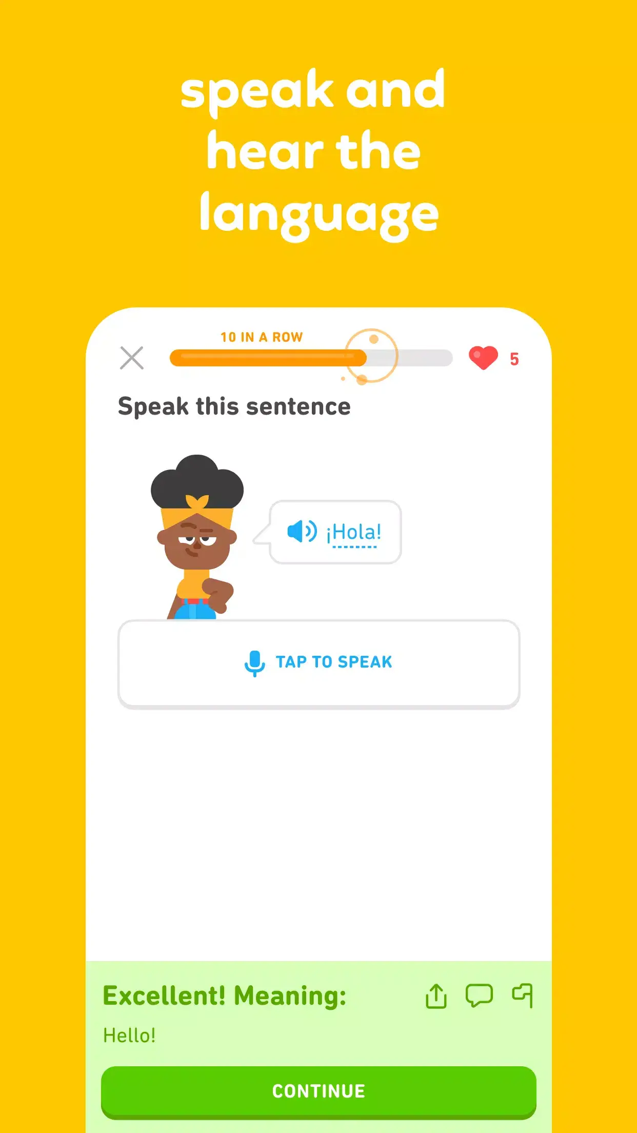 Duolingo screenshot