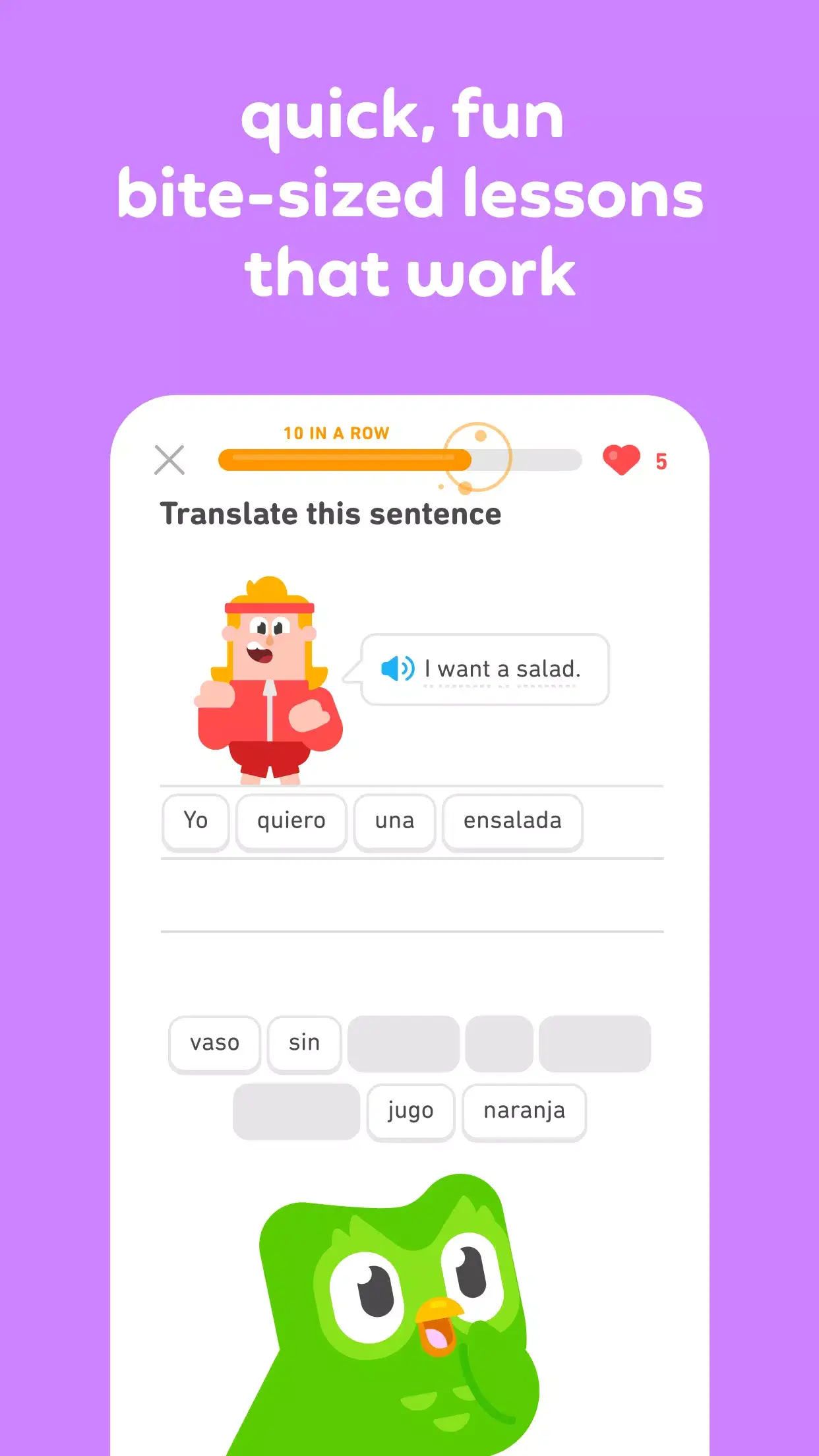 Duolingo screenshot