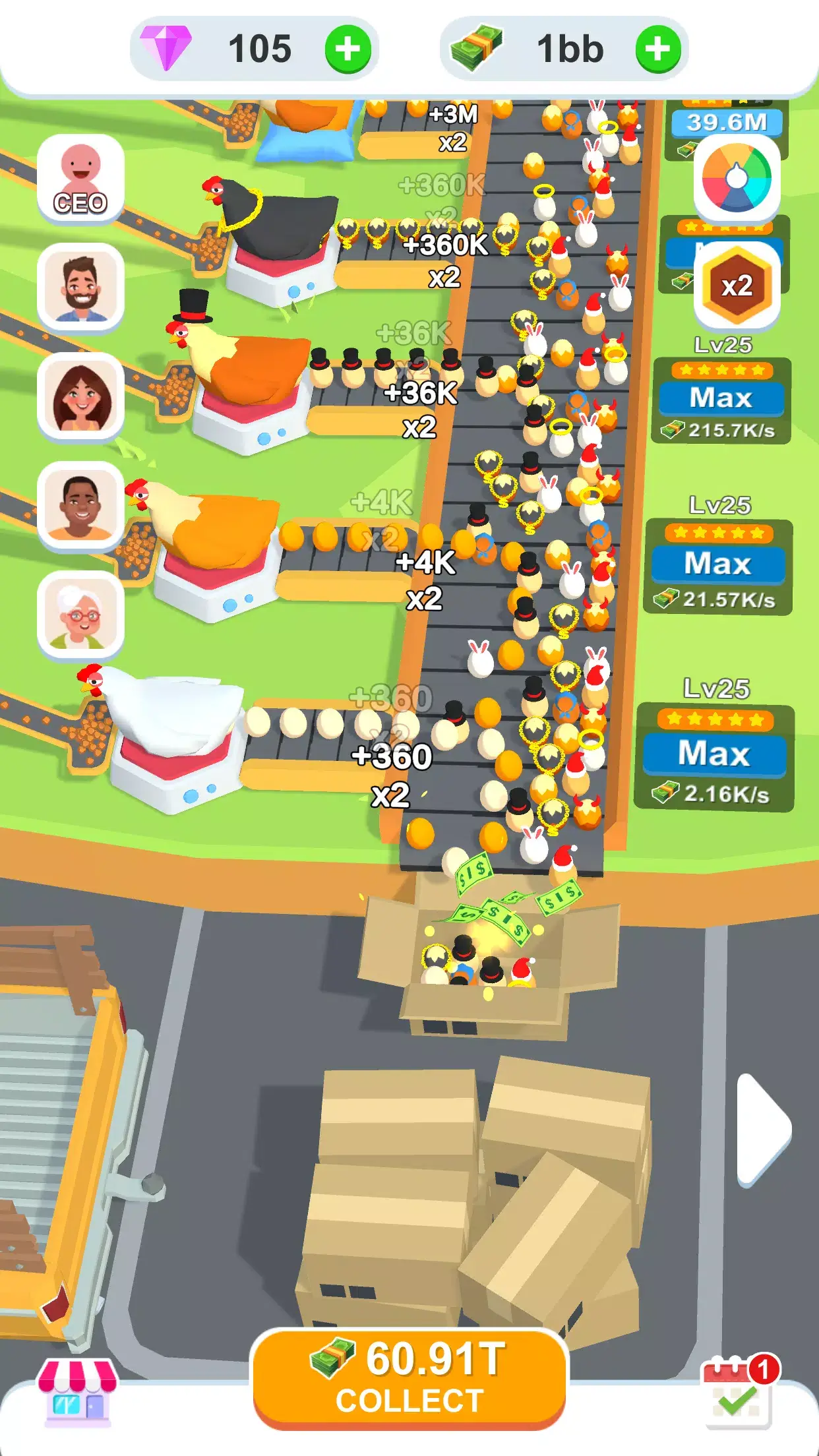 Idle Egg Factory screenshot