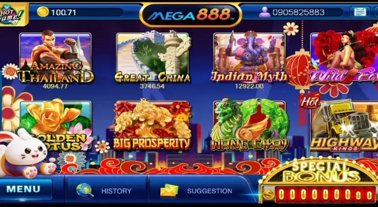 Mega888 screenshot