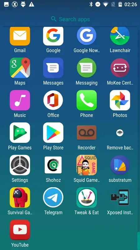 X Launcher Pro screenshot