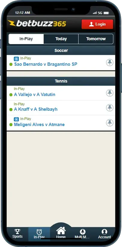 Betbuzz365 screenshot