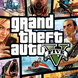 Grand Theft Auto V (GTA 5) logo Grand Theft Auto V (GTA 5) logo