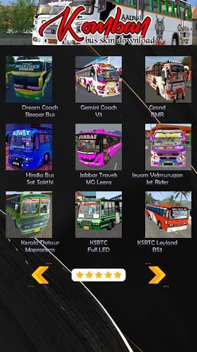 Komban Bus Skin Download screenshot
