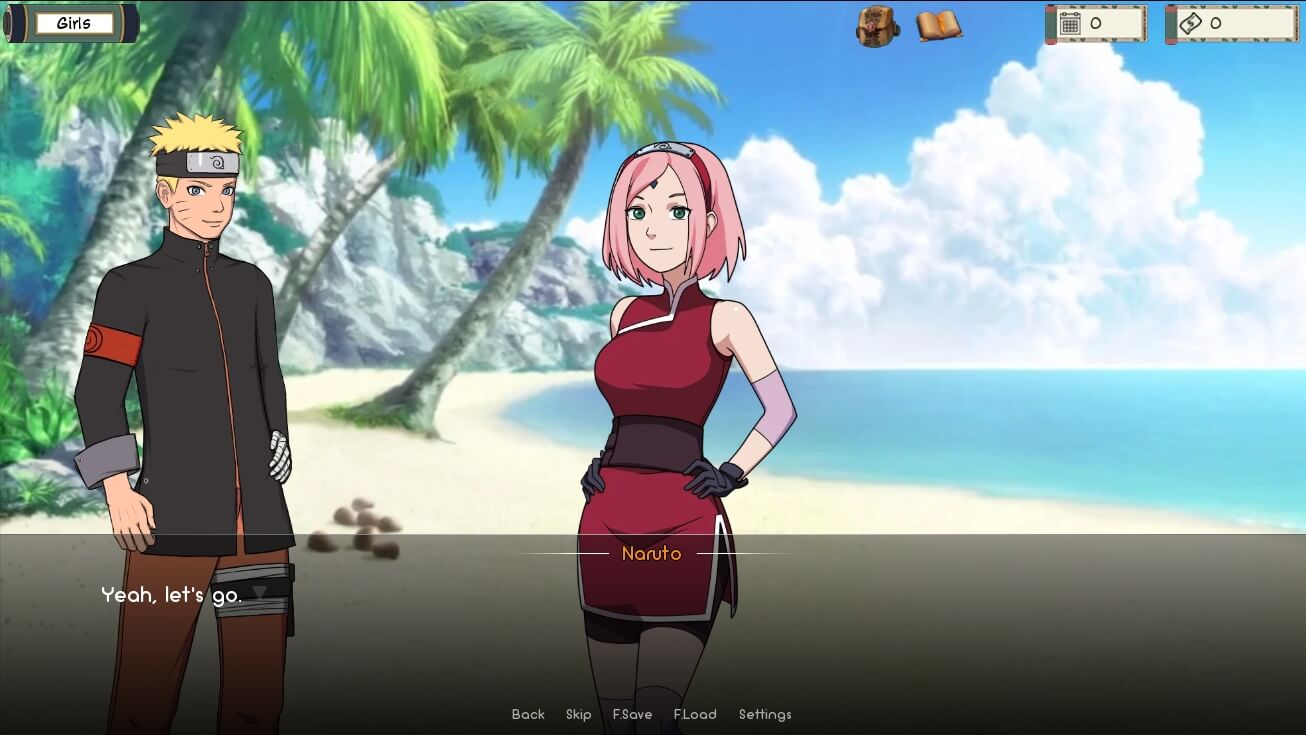 Naruto: Kunoichi Trainer screenshot