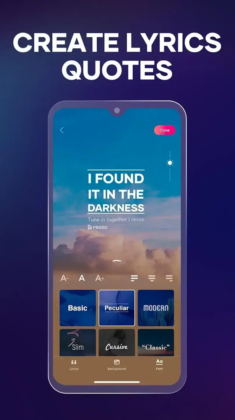 Resso screenshot