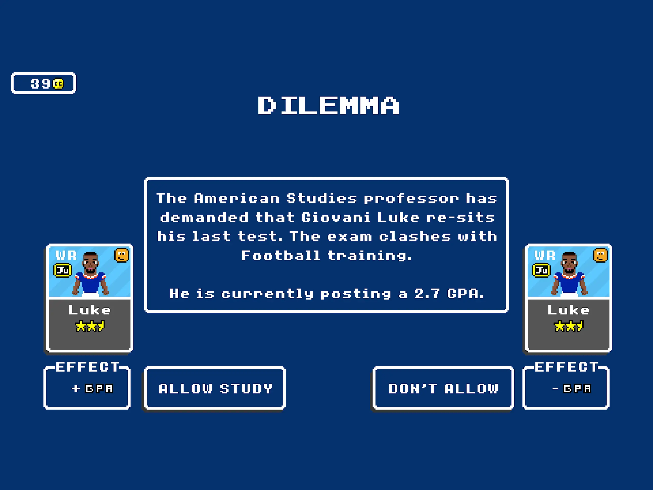 Retro Bowl College screenshot