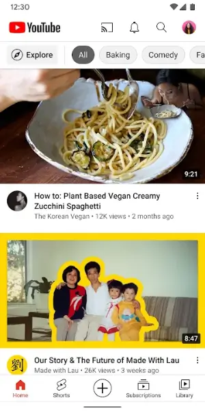 YouTube Premium screenshot