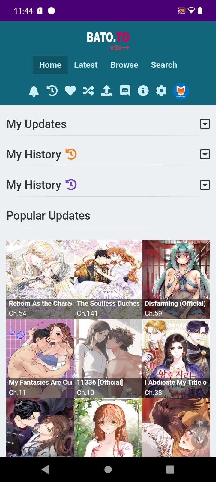 Bato.To APK  screenshot