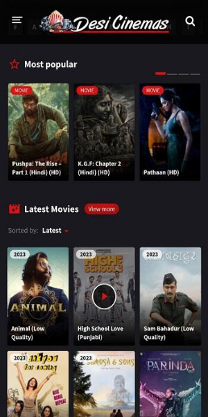 Desi Cinema screenshot