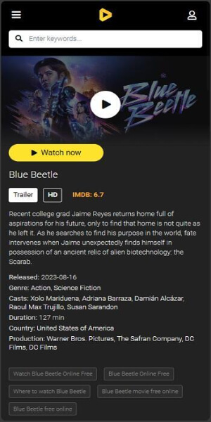 Movie4kto.net screenshot