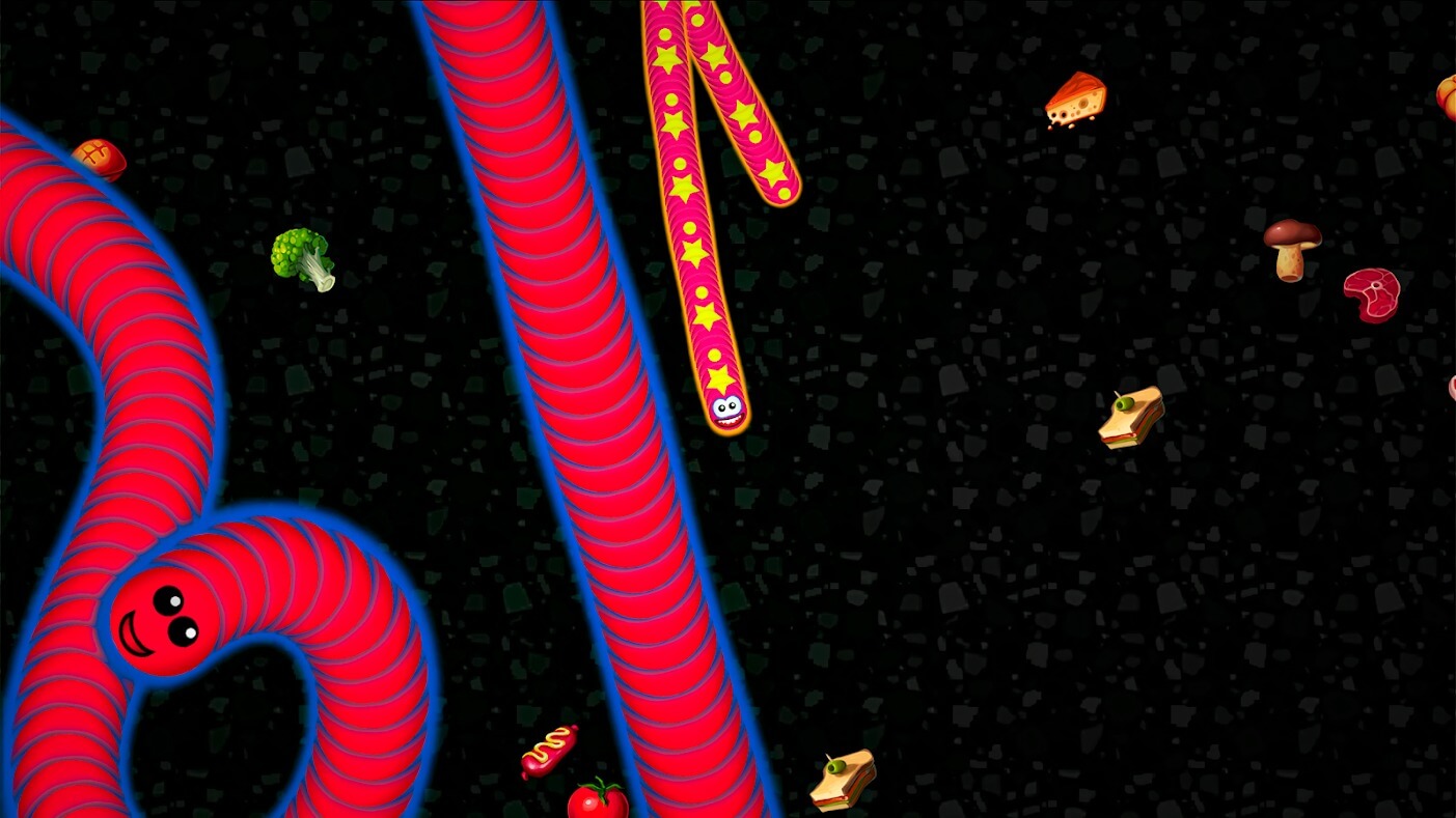 Worms Zone.io  screenshot