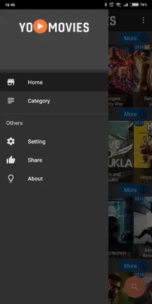 YoMovies screenshot