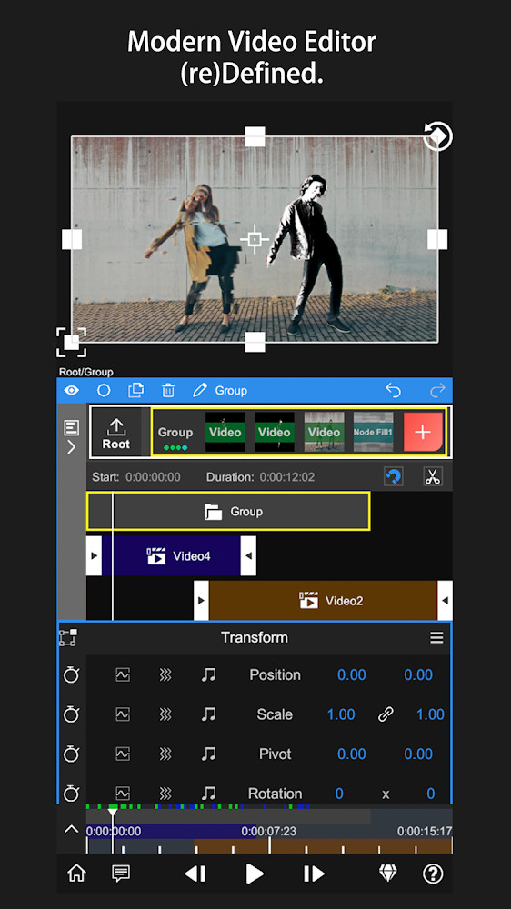 Node Video - Pro Video Editor  screenshot Node Video - Pro Video Editor  screenshot