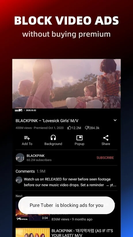 Pure Tuber  screenshot Pure Tuber  screenshot