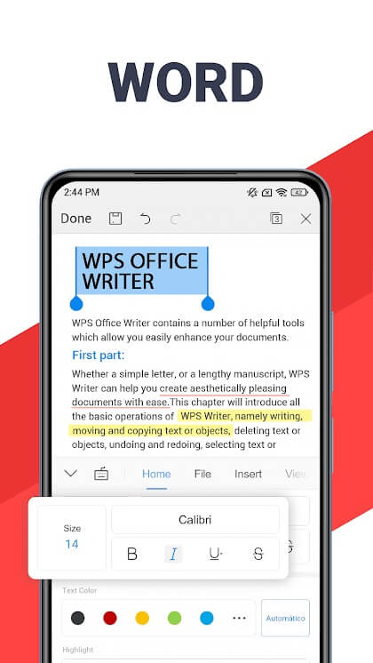 WPS Office screenshot