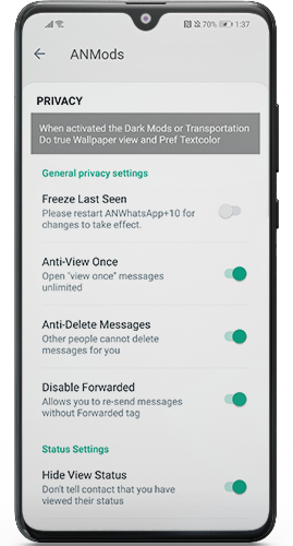 ANWhatsApp  screenshot