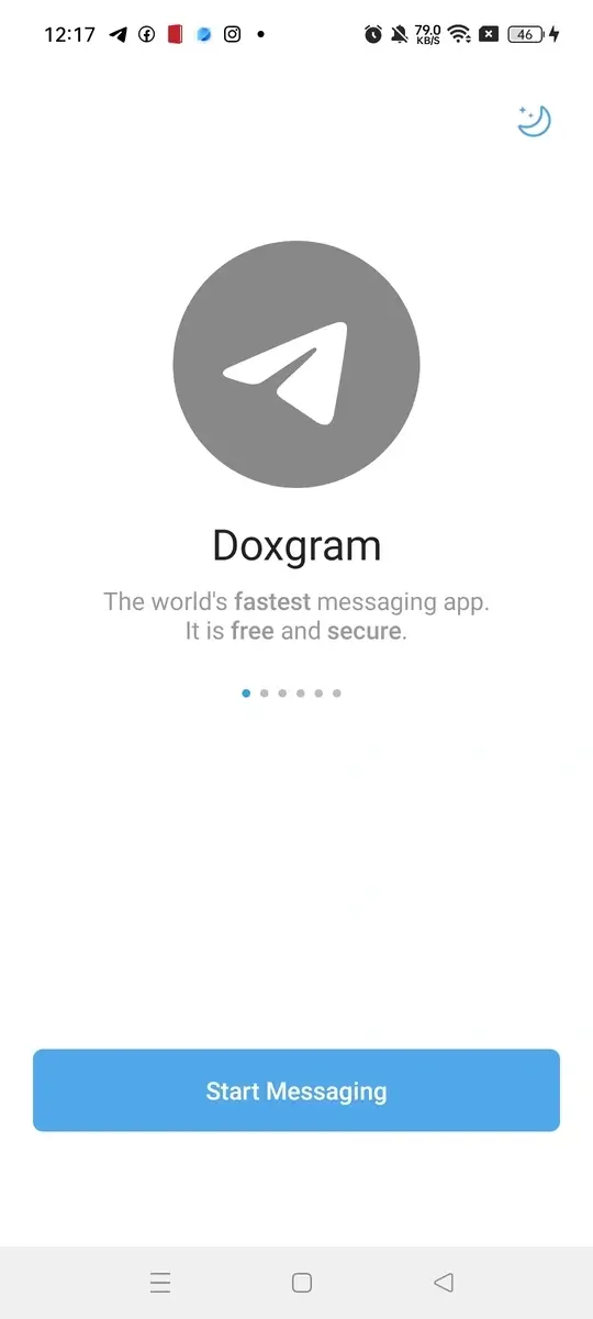 DoxGram screenshot