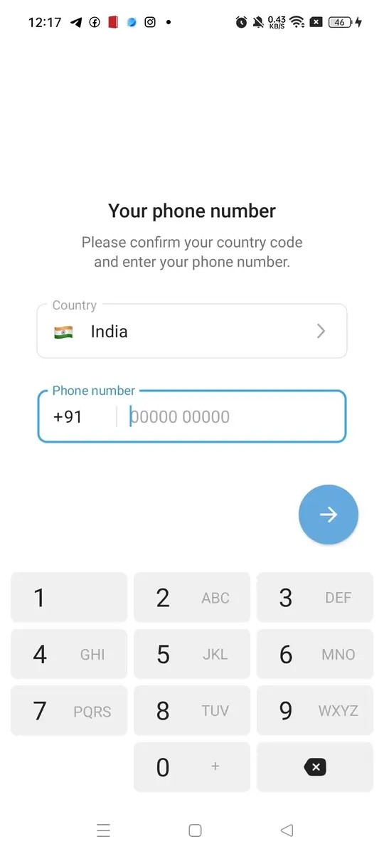 DoxGram screenshot