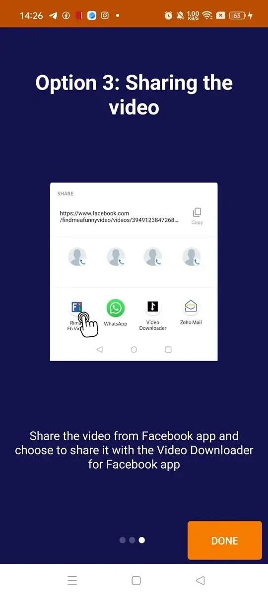 FastVid: FB Video Downloader screenshot