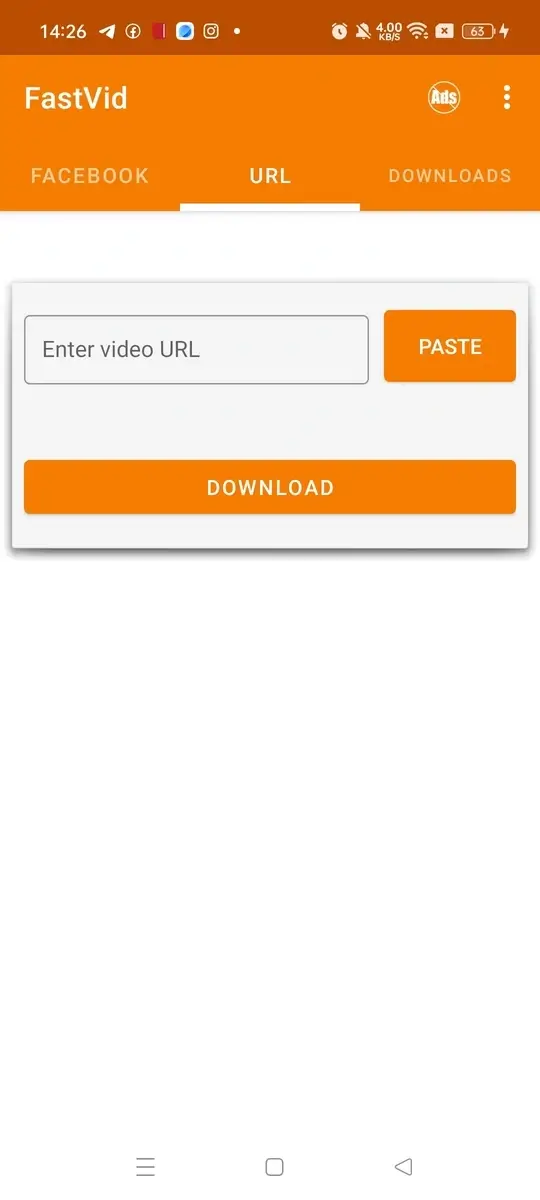 FastVid: FB Video Downloader screenshot
