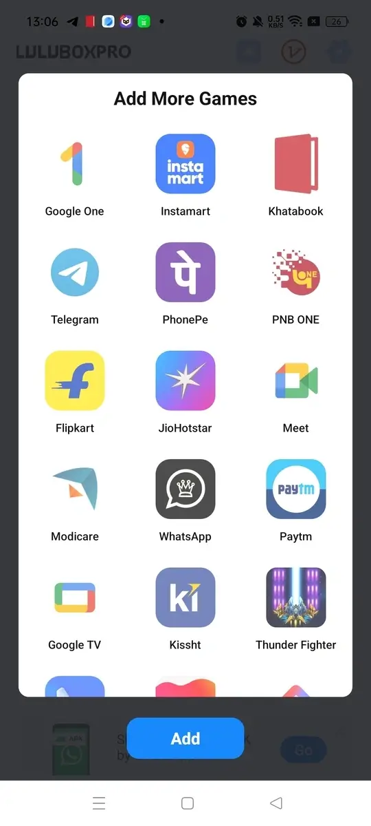 Lulubox screenshot