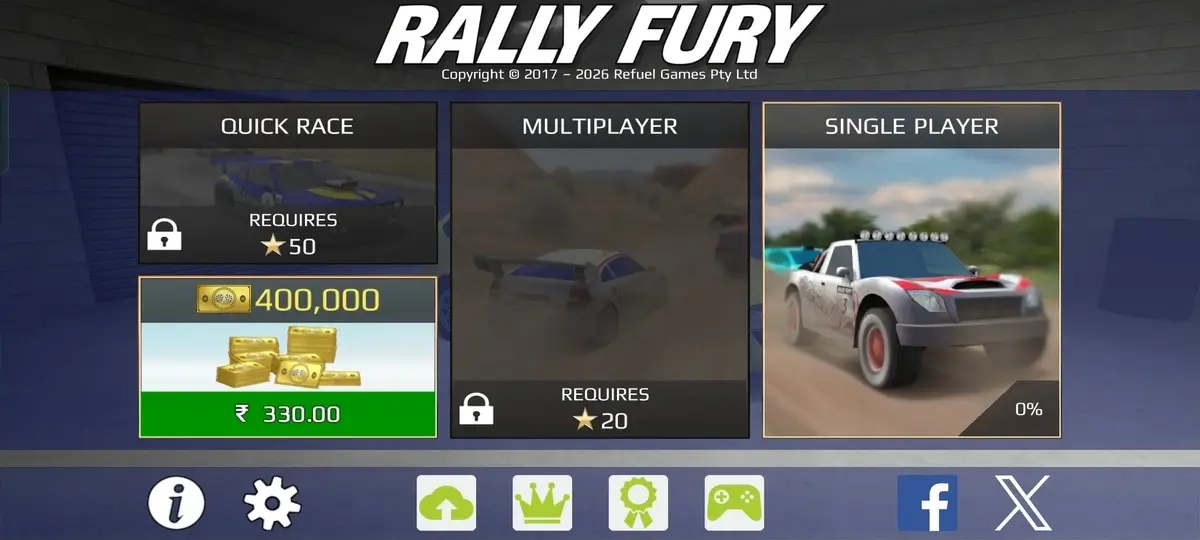 Rally Fury screenshot