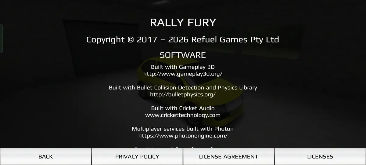 Rally Fury screenshot