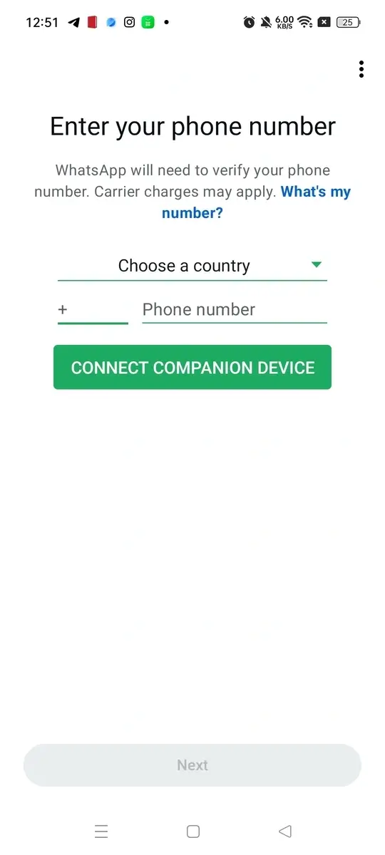 WhatsApp Black Gold screenshot