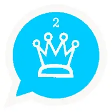 WhatsApp Blue logo