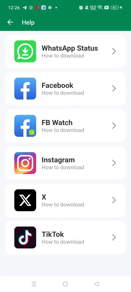 Xender screenshot